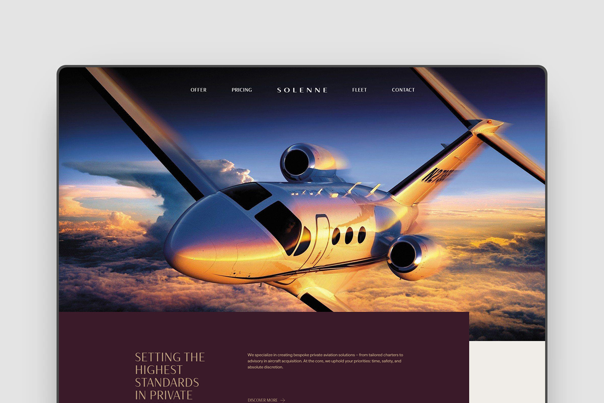 SOLENNE Flight Concierge aerelux